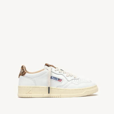 AUTRY - AULW HJ02 - Zapatillas MEDALIST - Bianco Animalier
